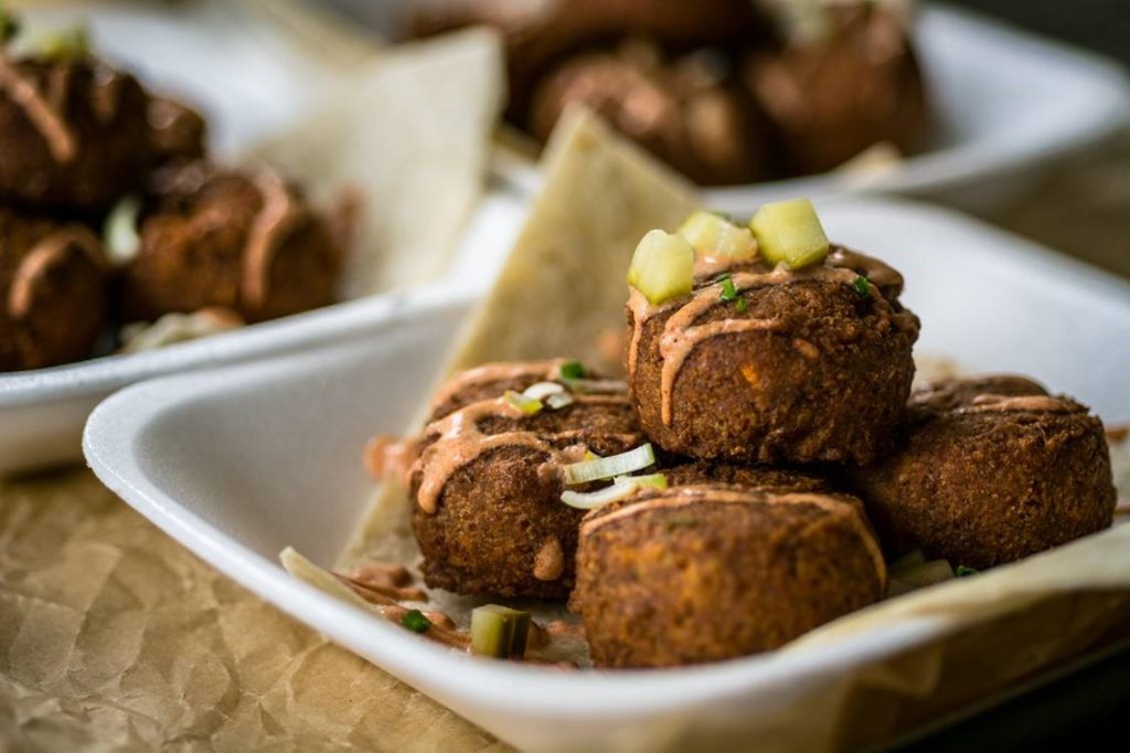 vegan conference food