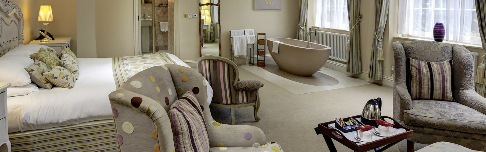 Luxury bedrooms at Mosborough Hall Hotel Vine Hotel Management