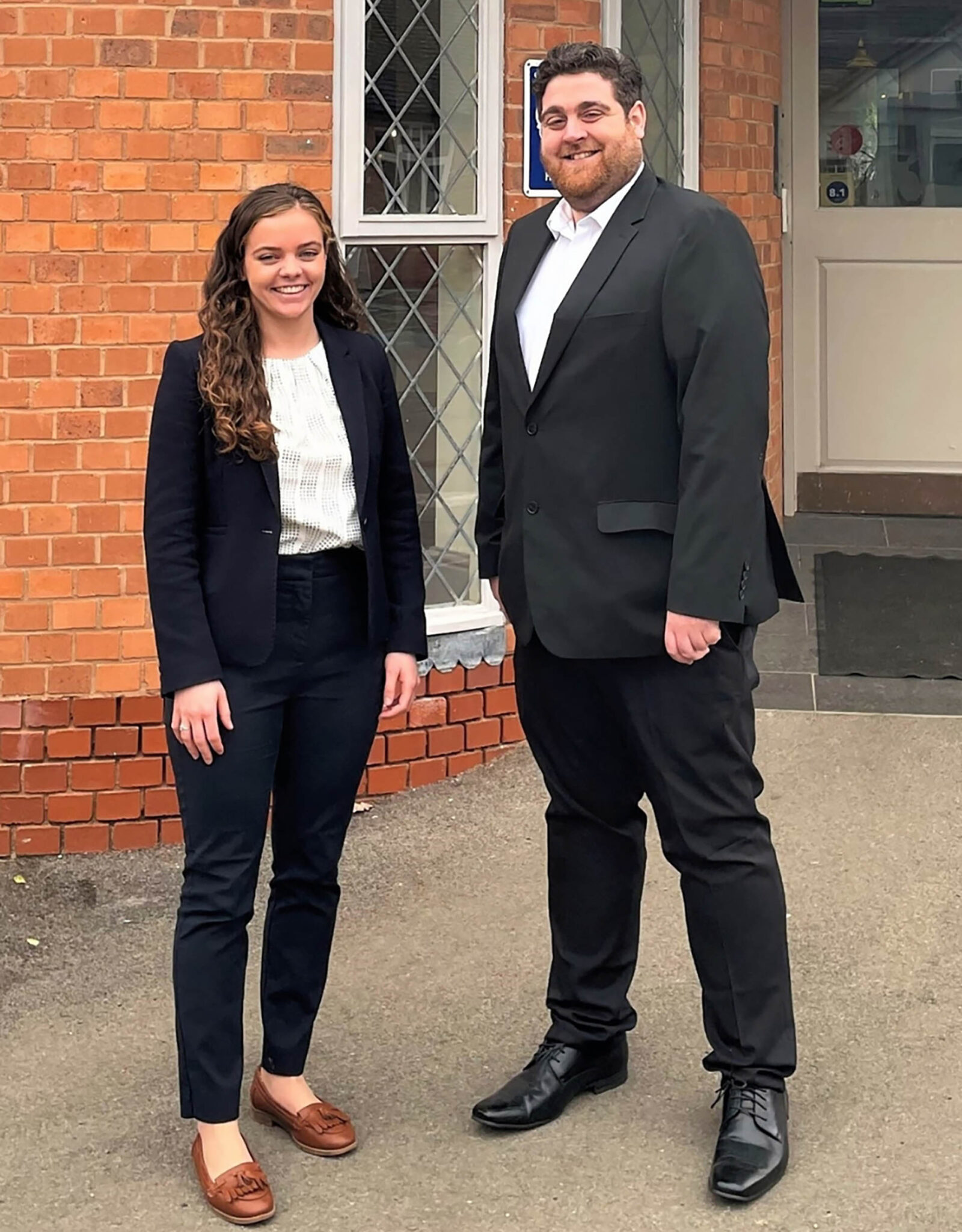 Photo: L to R “Alice Davies, new group accommodation services manager and new hotel general manager, Dan Rowell